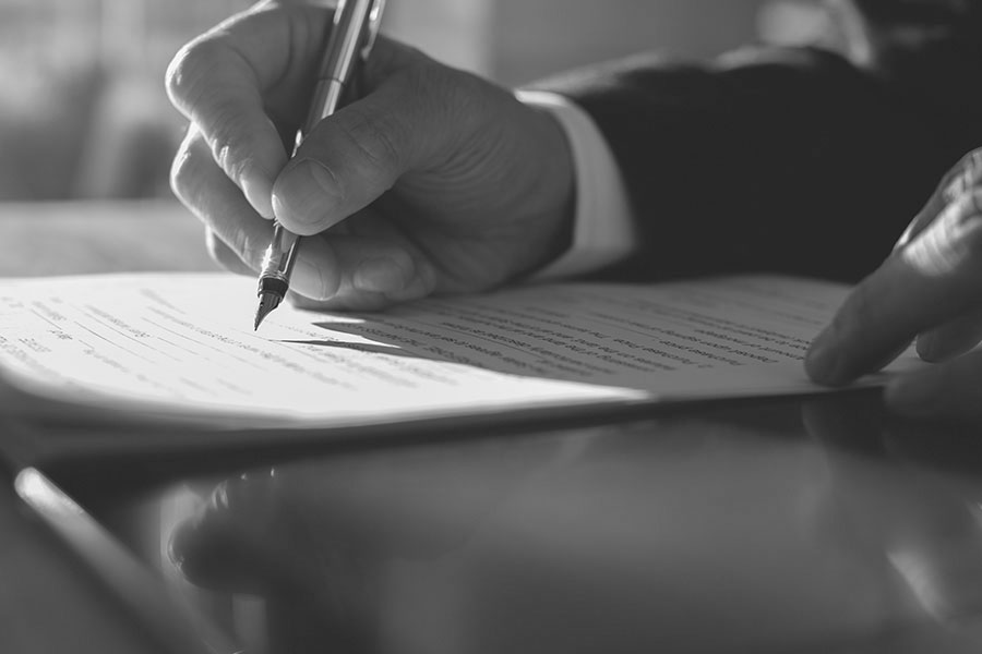 La signification d'un acte